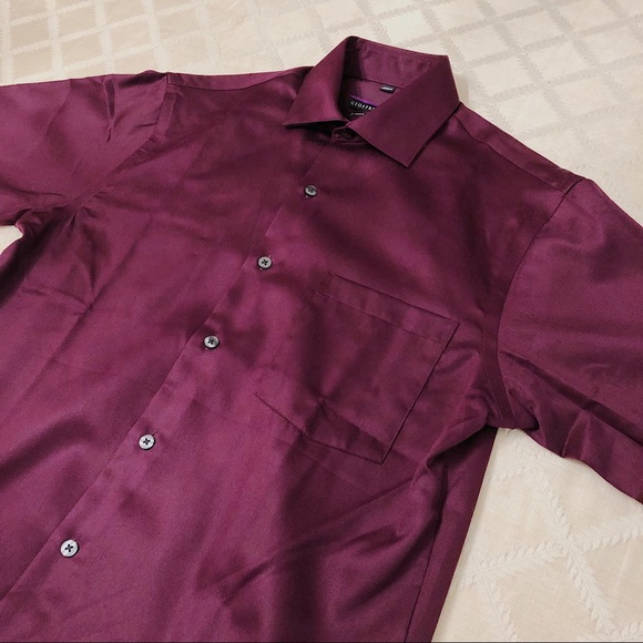 NEW Geoffrey Beene Non-Iron Classic Dress Shirt - Picture 3 of 3